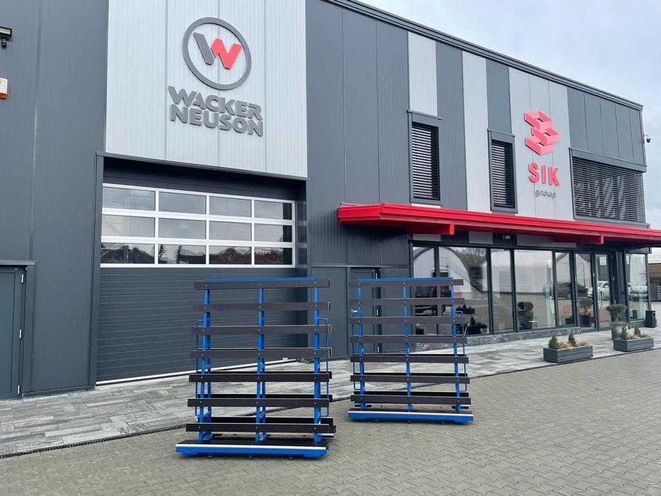 Stativ transport geam pentru stivuitor – capacitate 1000 kg