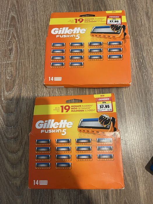 Rezerve lame gillette