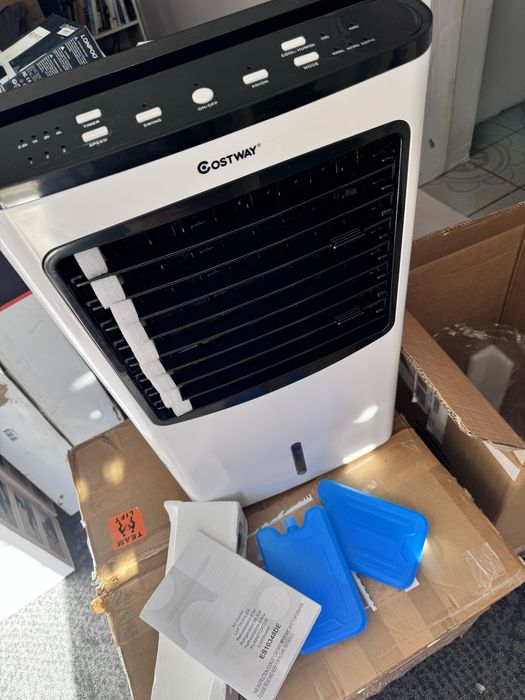 Racitor evaporativ COSTWAY, răcitor de aer 3în 1