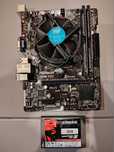 KIT MB Asrock H81M + I5-4460 + 8GB RAM + SSD30GB