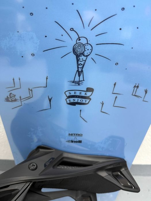 placa noua snowboard nitro phase x cinelli L159cm