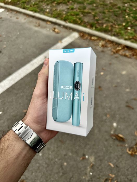 IQOS Iluma i Series Standard Breeze Blue + SCRUMIERA