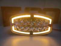 LED мощен диоден фар 12V-24V за камиони трактор джипове 10С03