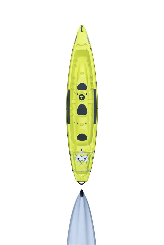 3-местен твърд каяк BIC/Tahe Borneo