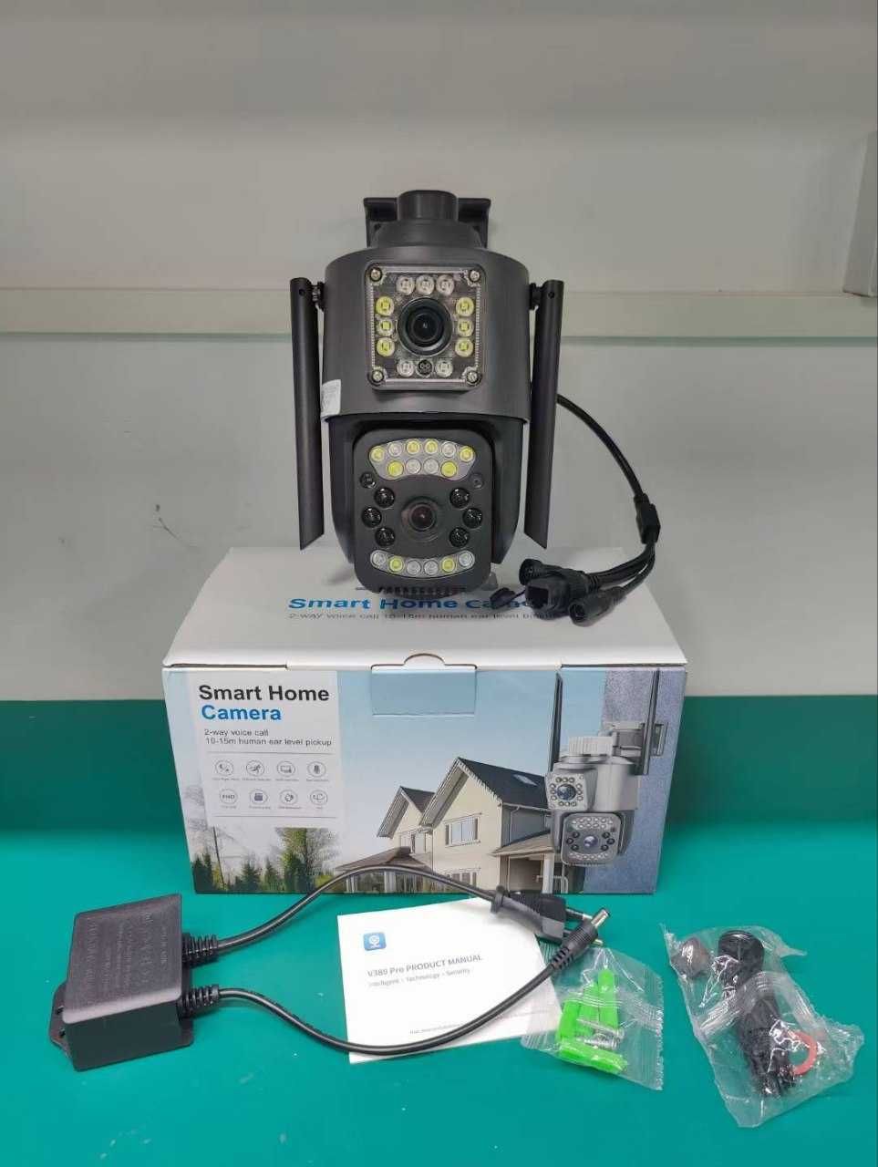 V380 PRO, Wi-FI orqali iishlaydi. Tashqi smart videokamera Buxoro