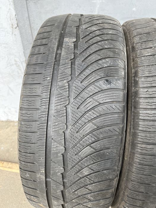 2 бр. зимни гуми 225/50/18 Michelin PA4 DOT 2616 4-4,5 mm