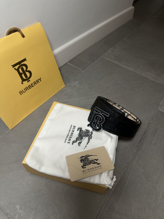 Vand curea burberry double face