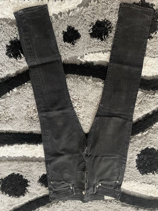 blugi skinny negri
