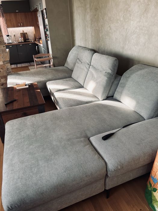 Диван-П образен-немски нов
