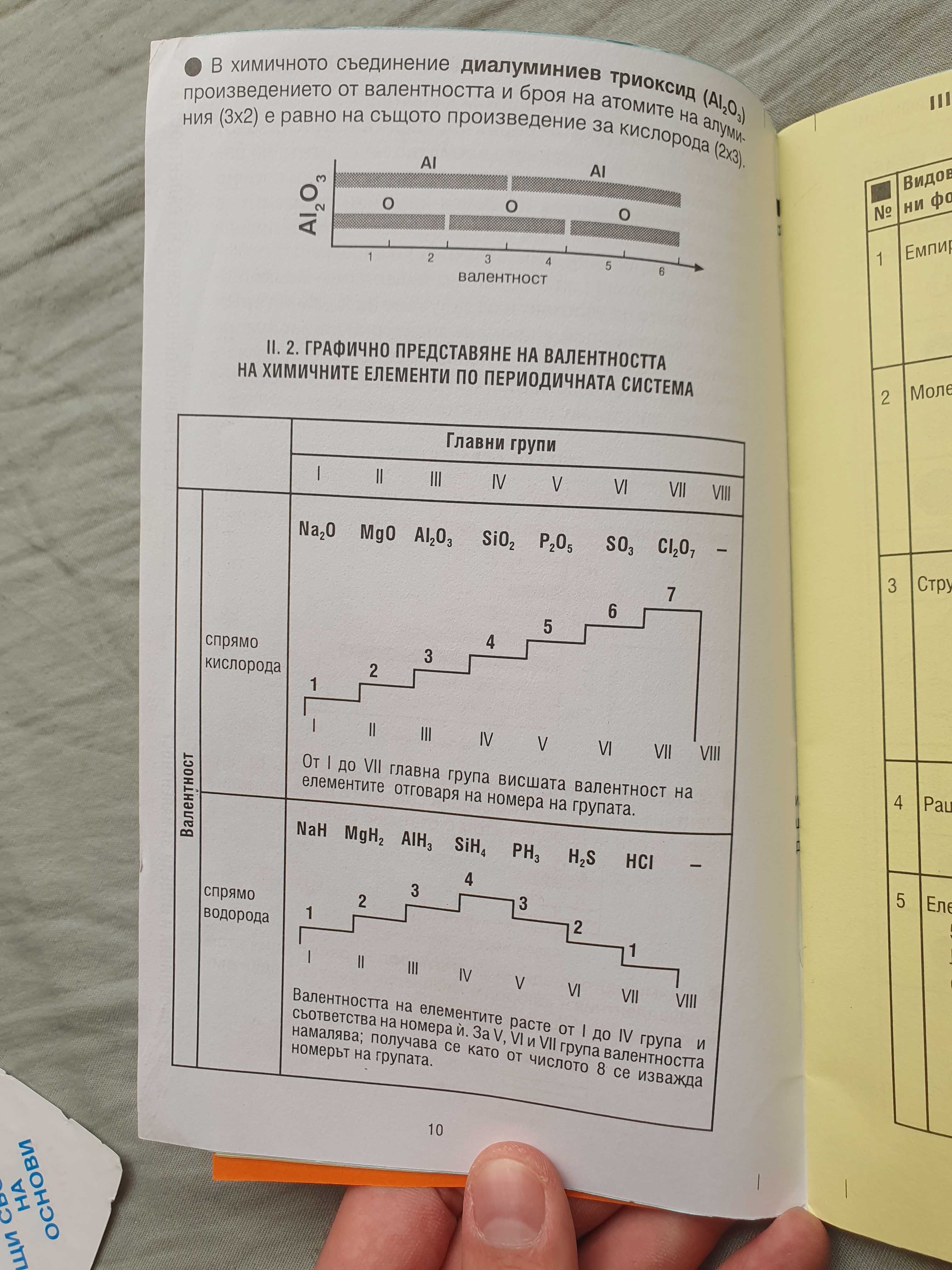 Учебник по химия 9 клас + подарък учебни материали