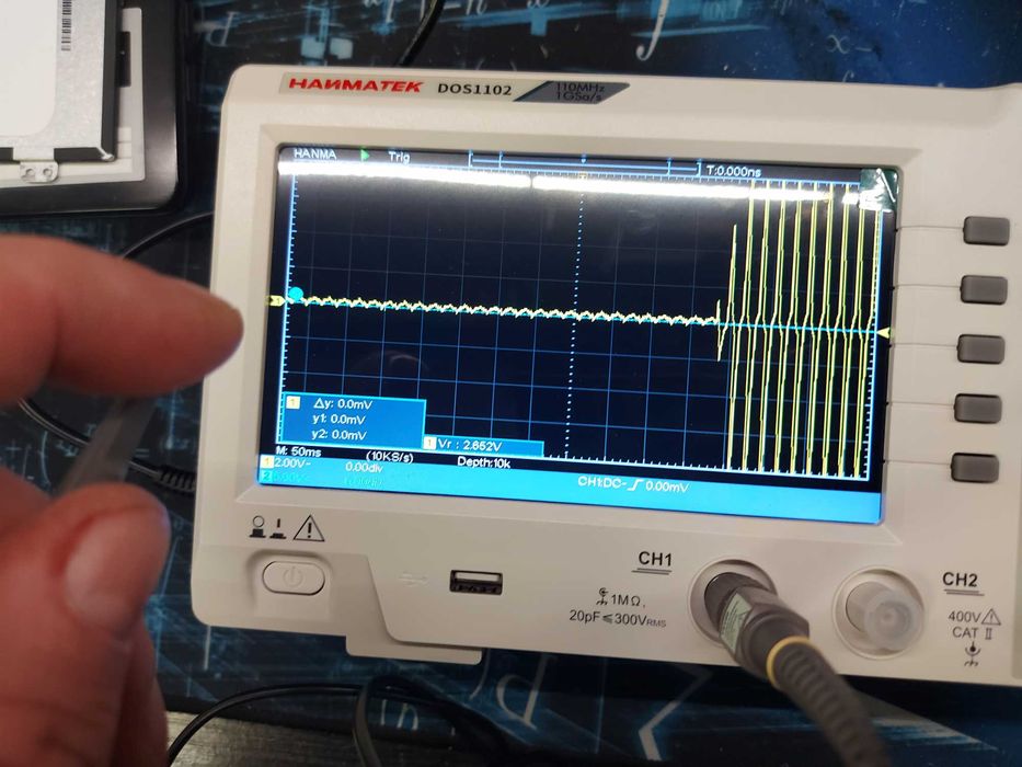 Osciloscop portabil 10MHz / osciloscop  digital 2 canale 110MHz