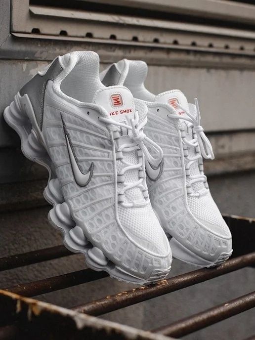 Кроссовки Nike shox tl white