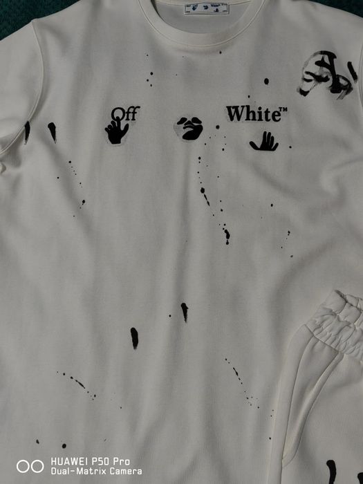 Vand compleu off white mărimea L
