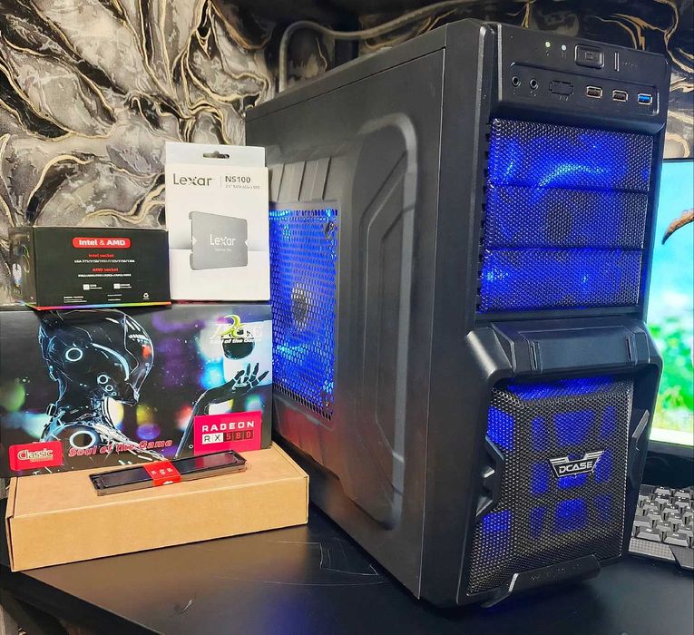НеДоРоГо Мощный Игровой Core i5-9400/ 16Gb_DDR4/ 256Gb_SSD/ RX580_8Gb