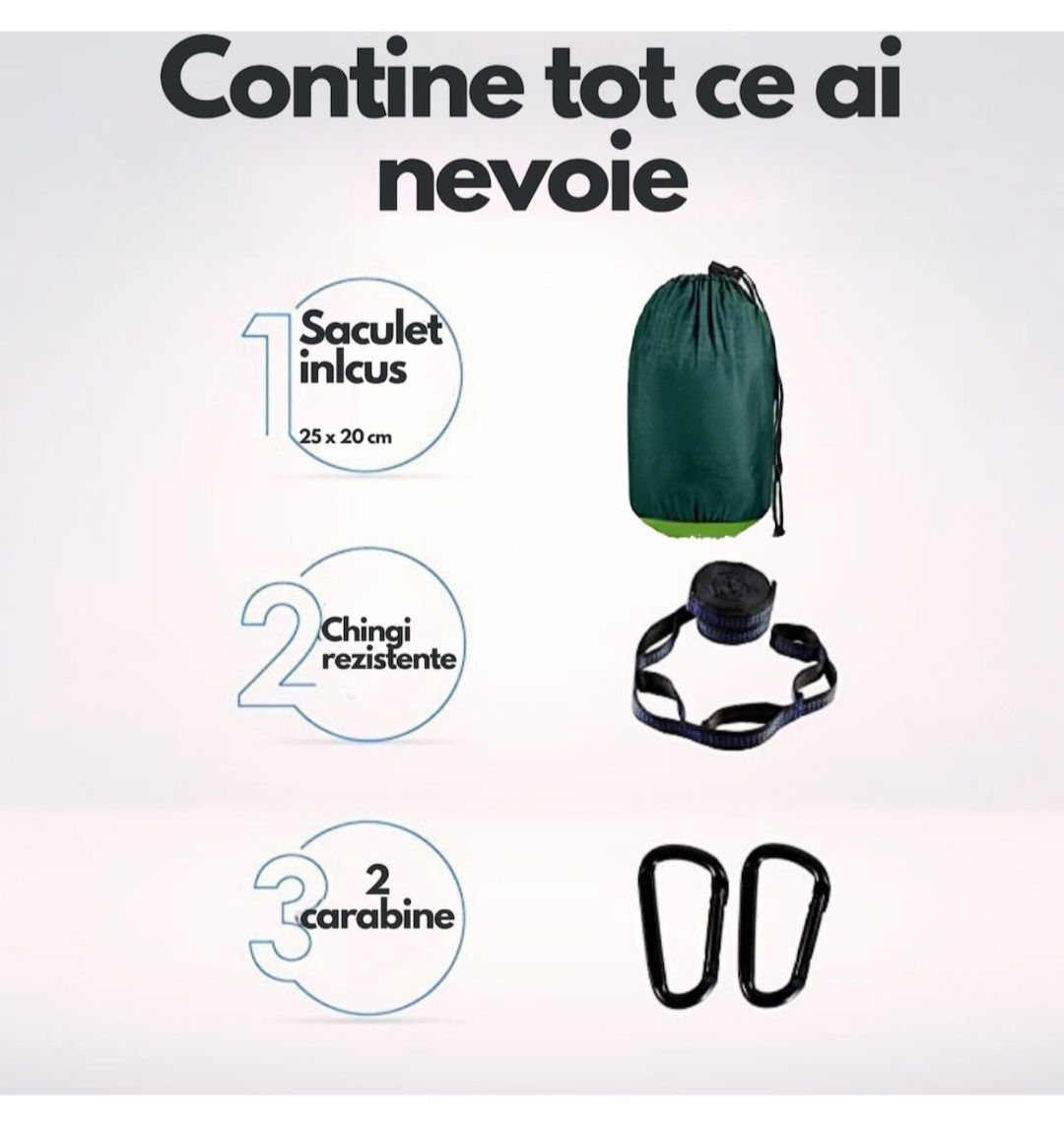 Hamac ultra portabil, ultra ușor pentru camping/outdoor.