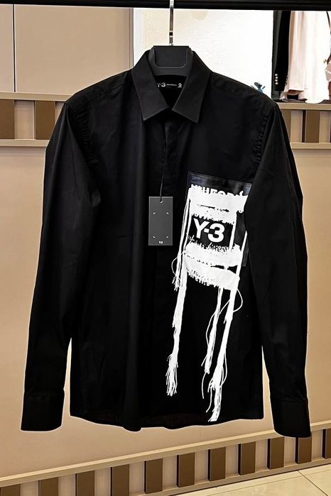 Мъжка риза черна Y-3 yodji