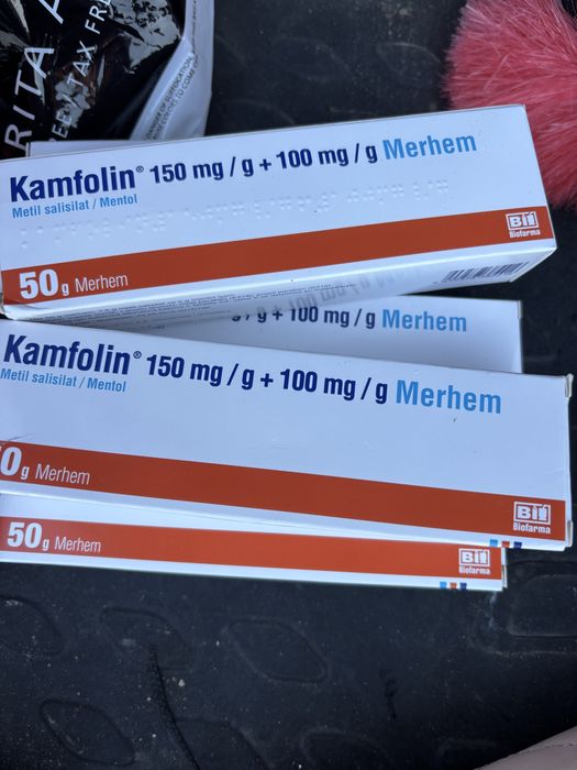 Vand crema kamfolin pt dureri reumatice.