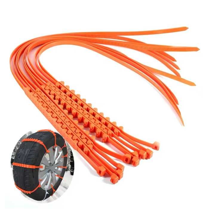 Вериги за сняг PVC устойчиви 10 бр. в комплект-08039