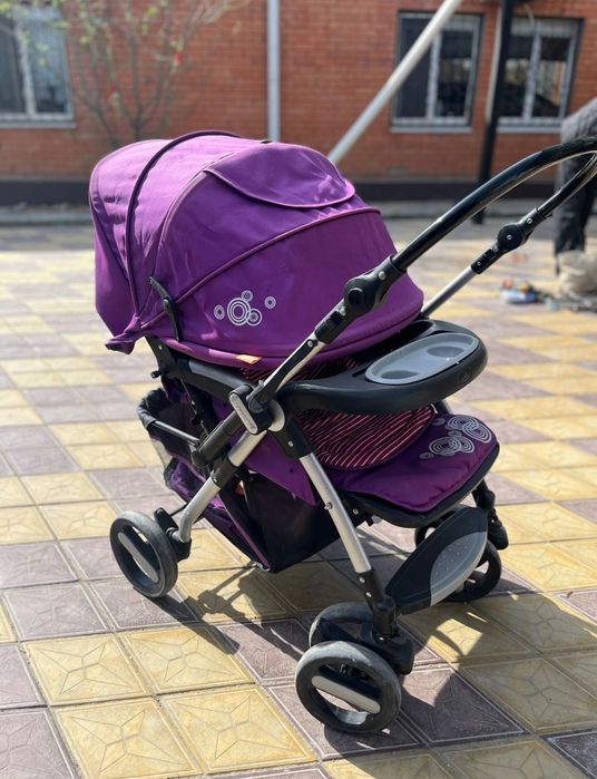 Детская коляска и манежка