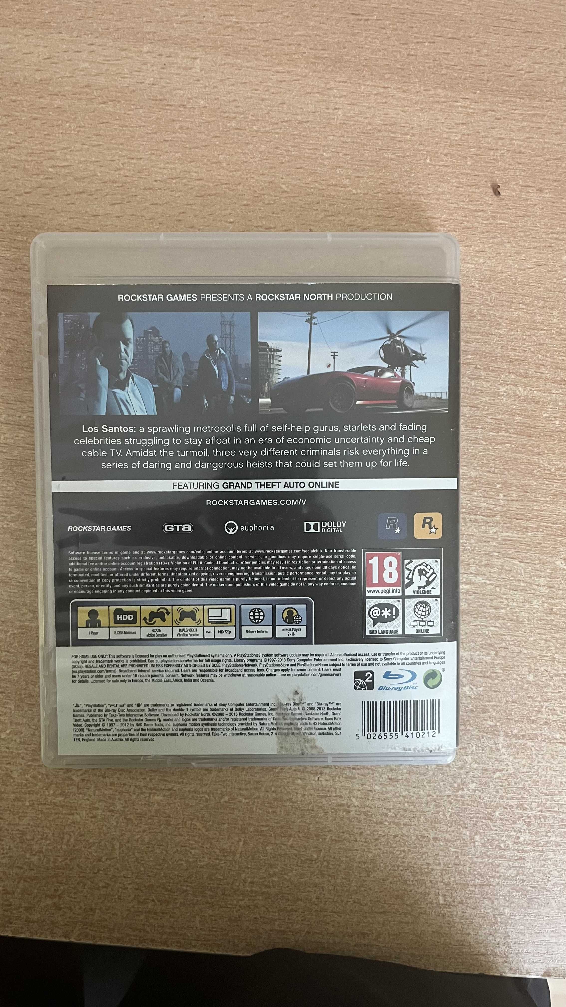 GTA V за PlayStation 3 | Перфектно състояние