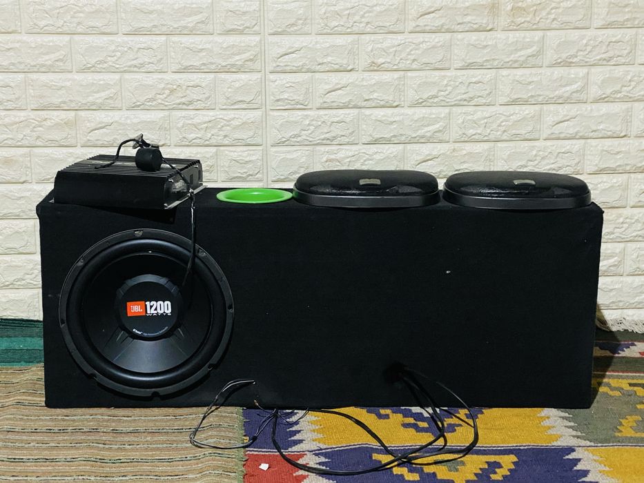 Kenwood 718 kalonka arginal 1 haftalik  JBL sambufer 1200w USA ARGINAL