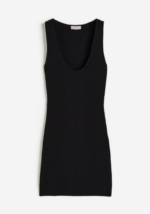 Плетена рокля без ръкави