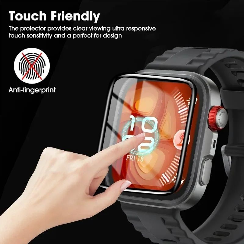 Huawei Watch Fit 4 / 4 Pro / Fit 3 / 5D извит протектор за цял екран