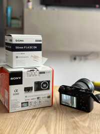 Sony a6000+sigma 56mm