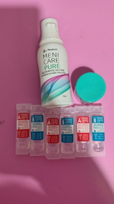 Soluții lentile de noapte Menicom Progent