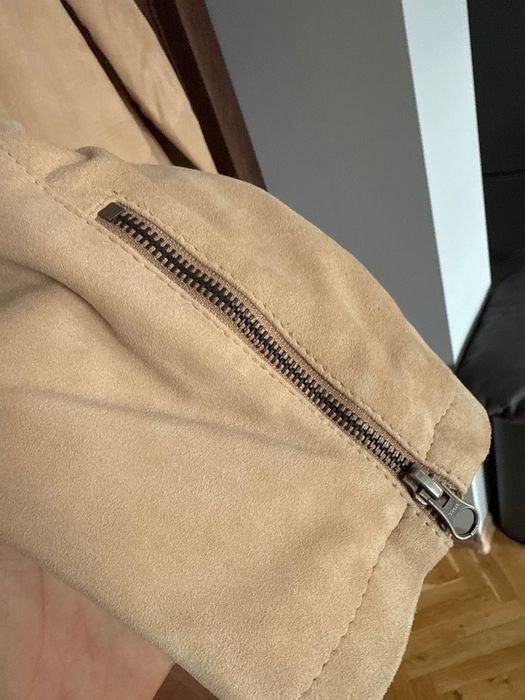 Мъжко яке, Естествен Велур, размер М, от Angel Jackets UK, чисто ново