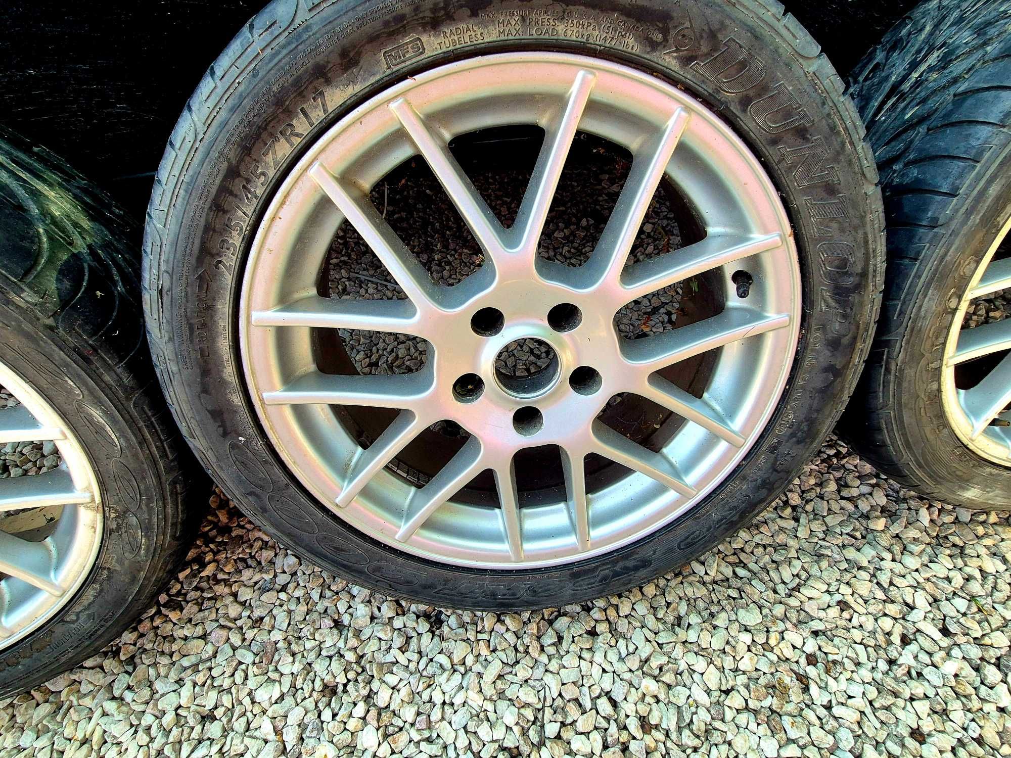 4 алуминиеви джанти 17" DBV ARIZONA с гуми 235/45ZR17