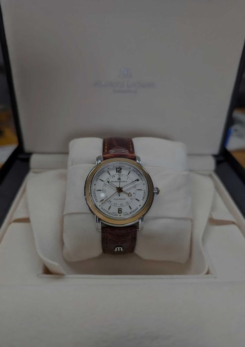 Maurice LaCroix Masterpiece 18k Gold Bezel