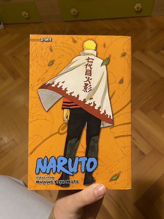 Naruto manga 3 in 1  volumes 7,8,9; 43,44,45 ;70,71,72