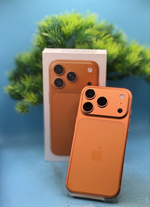 ГАРАНЦИОНЕН!!! Apple iPhone 17 Pro, 256GB, 5G, Cosmic Orange