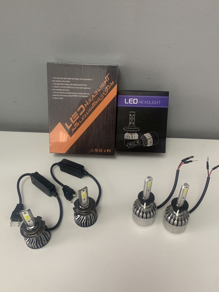 OFERTA !!! - Led-uri H7, H1, H11 - Cadou inca un set de led- uri !!!