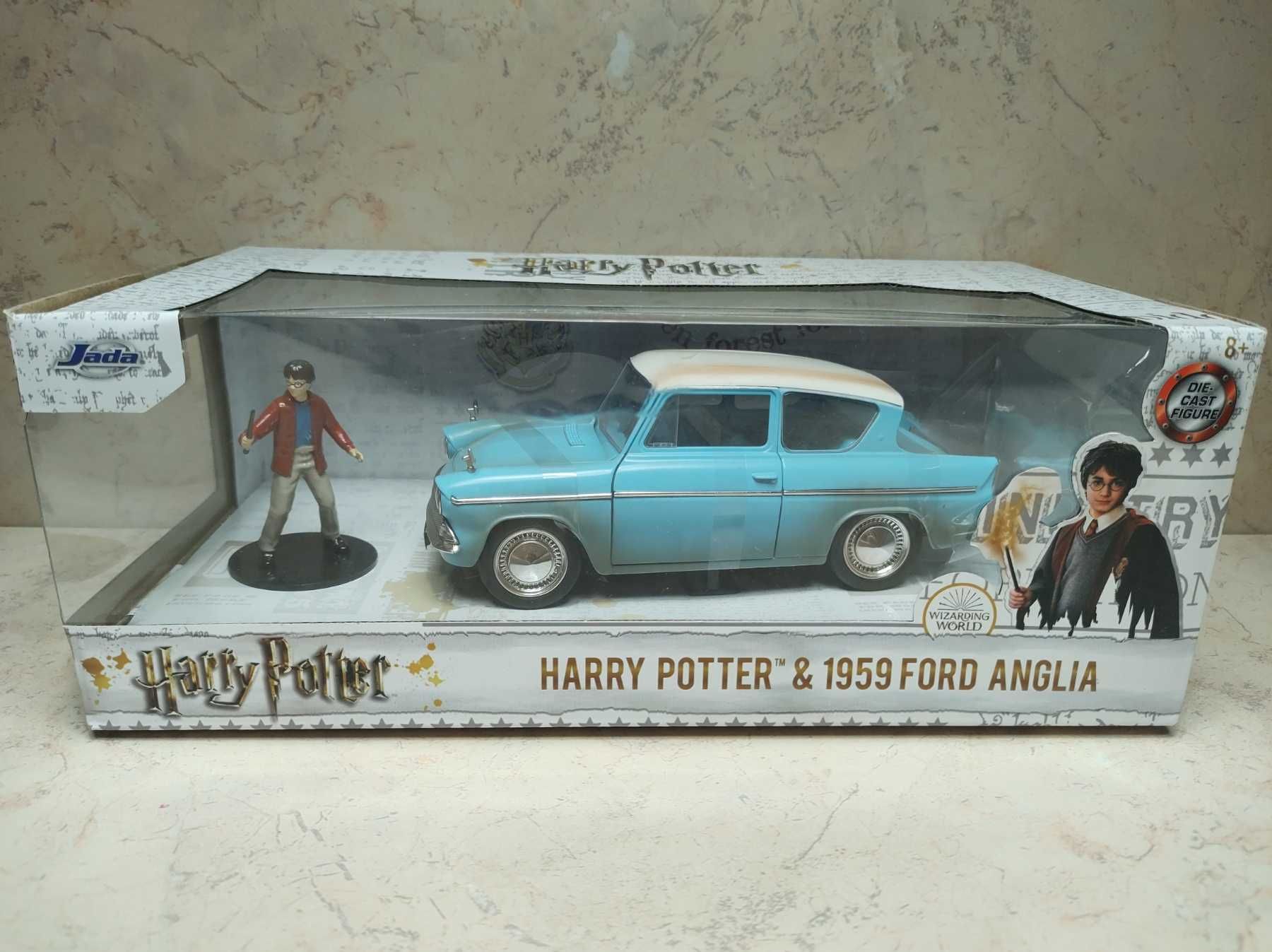 Harry Poter & 1959 Ford Anglia 1:24 Jada