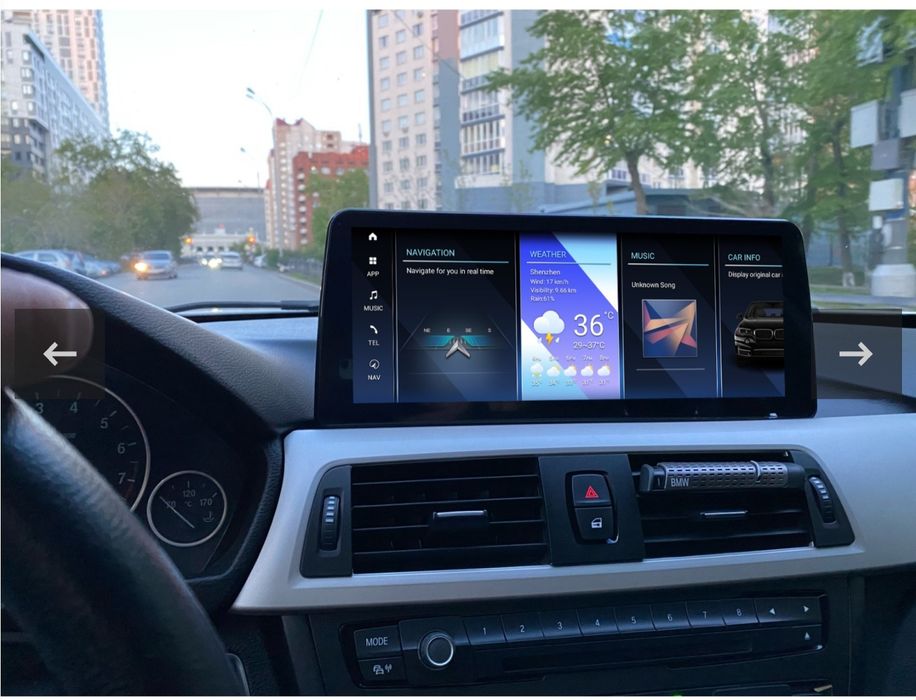 Display Navigație Android Apple bmw f30 f36