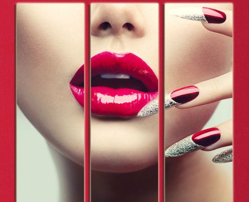 Продавам картина подходяща за салон за красота 120/120см