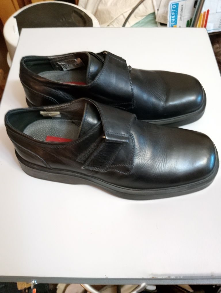 Черни обувки FIRETTI Made in Italy  ном.41-41.5 естествена кожа