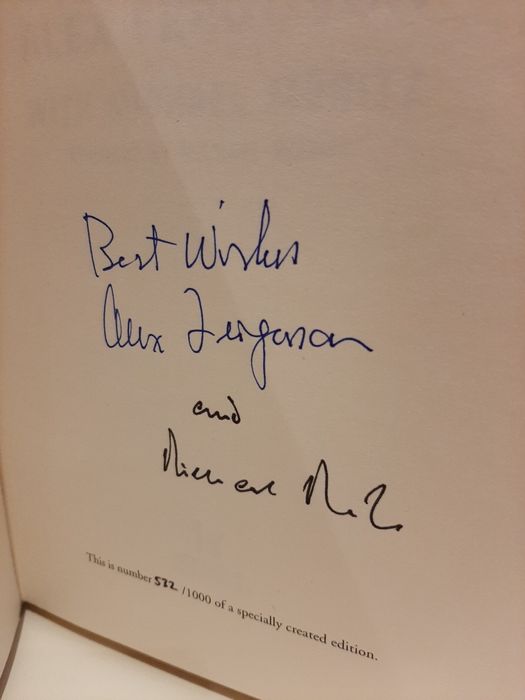 Pentru colectionari - Leading -Alex Ferguson - Cu autograf