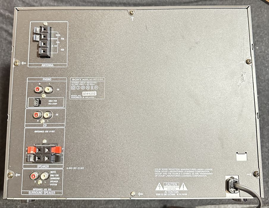 Linie audio Sony HST-D105 cu telecomanda originala!