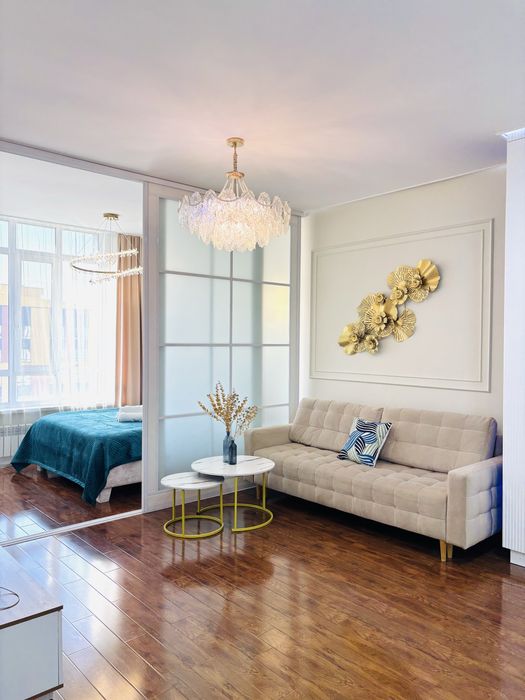 Просторная квартира в ЖК Алматым