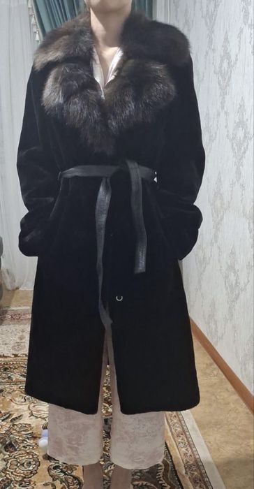 Норковая стриженная  шуба