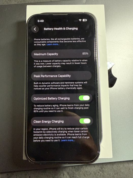 Iphone 14pro 256GB Deep Purple