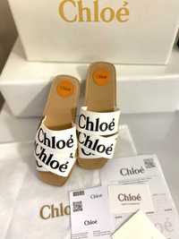 Slapi/Papuci Chloe albi