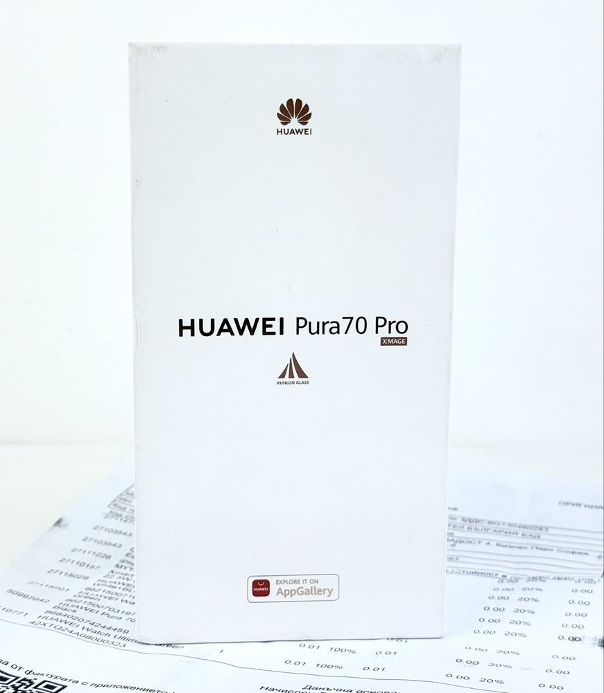 НОВ! Huawei Pura 70 Pro 5G 512GB 12RAM Black 3г. Гаранция!
