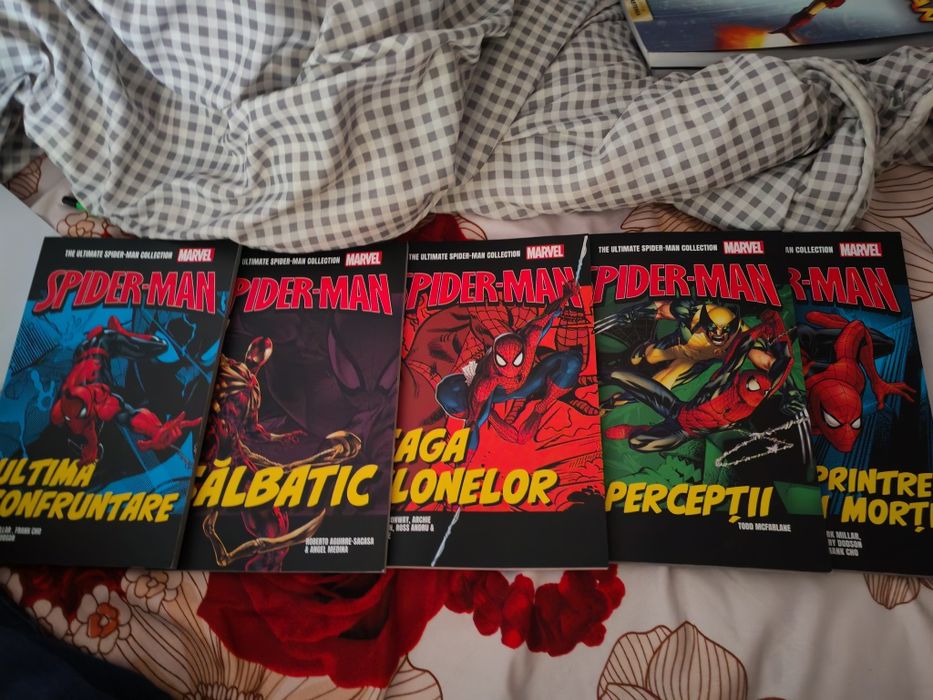 Benzi desenate: Spiderman,Ironman, Black widow, Deadpool