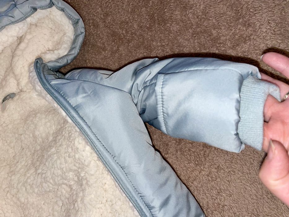 Combinezon iarna Tex bebelusi 6-9 luni bleu