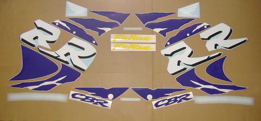 Стикери Honda CBR 919RR Fireblade хонда цбр 919 rr рр лепенки sc33