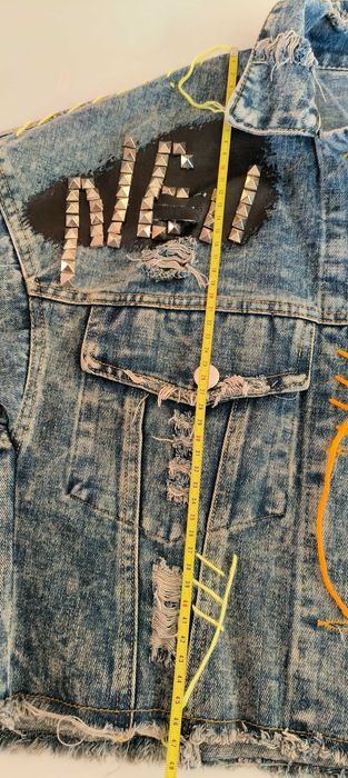 Дамско дънково яке